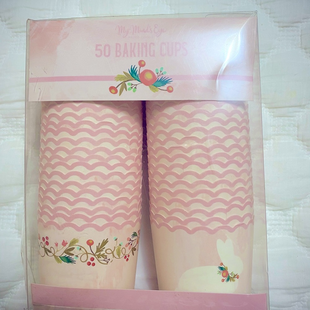 EASTER BUNNY BAKING CUPS